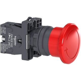 SCHNEIDER Bouton d'arrêt urgence rouge – XA2ES542