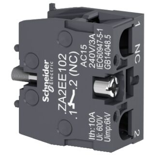 SCHNEIDER Bloc de contacte 1NC – ZA2EE102