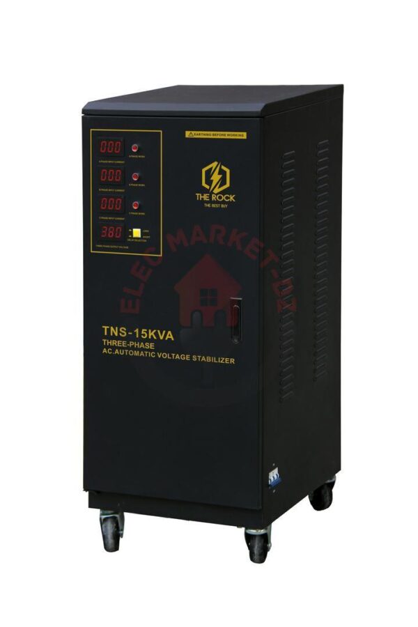 THE ROCK Stabilisateur 15KVA 380V 22.8A – TNS-15KVA