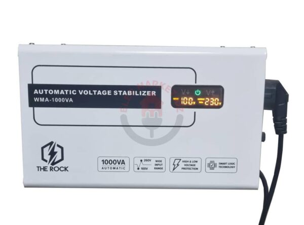 THE ROCK Stabilisateur 1KVA 220V 4.5A – WMA-1KVA