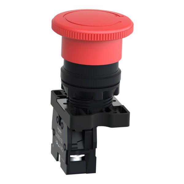 SCHNEIDER Bouton d'arrêt urgence rouge – XA2ES542 – Image 2