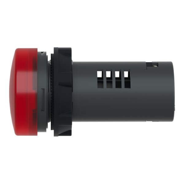 SCHNEIDER Bouton lumineux Ø22 rouge LED intégrée 220V  – XA2EVM4LC – Image 3