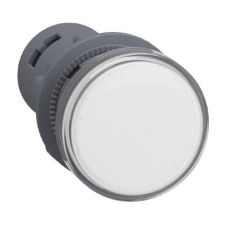 SCHNEIDER Bouton lumineux blanc 220v  – XA2EVM1LC