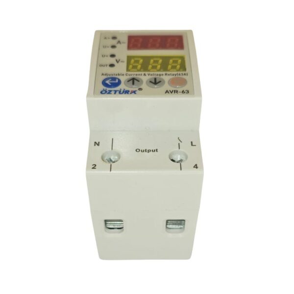 OZTURK Protecteur de tension 2P 63A – AVR-XX63 – Image 2