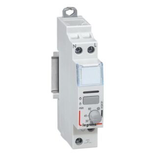 LEGRAND Télérupteur CX³ silencieux temporisé avec bornes à vis 1P 16A 250V~ contact 1F - tension commande 230V~ - 1 module - 412401
