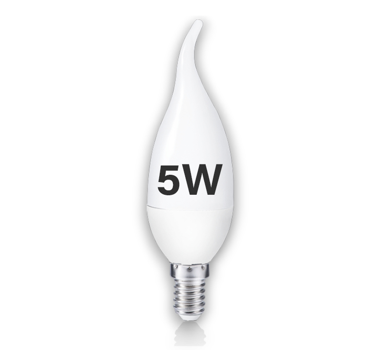 CTORCH Lampe LED Bougie 5W E14 Blanc 6500k - LAM5WB