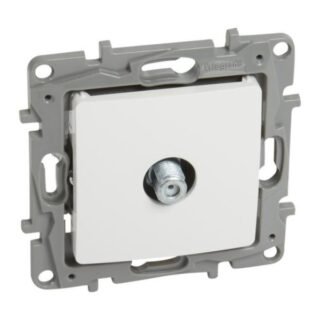 LEGRAND Niloé Prise TV étoile blindée type F-F blanc – 764549